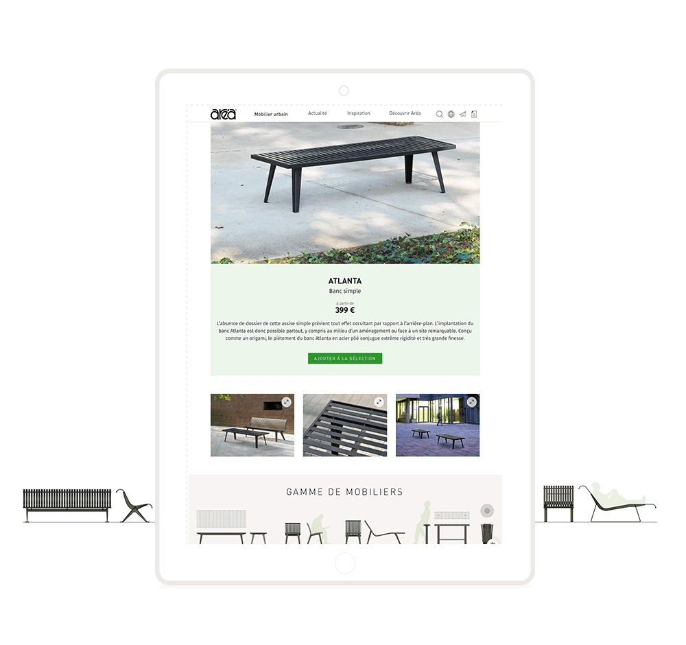 tablette mock-up