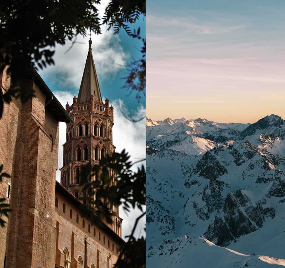 La vue des Pyrénées par Simon Pallard - WS agence web toulouse